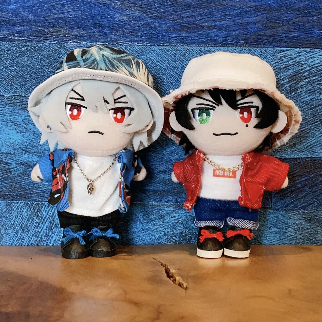 ホワイトベースリバーシブルバケハ(10cm.12cmぬい用)