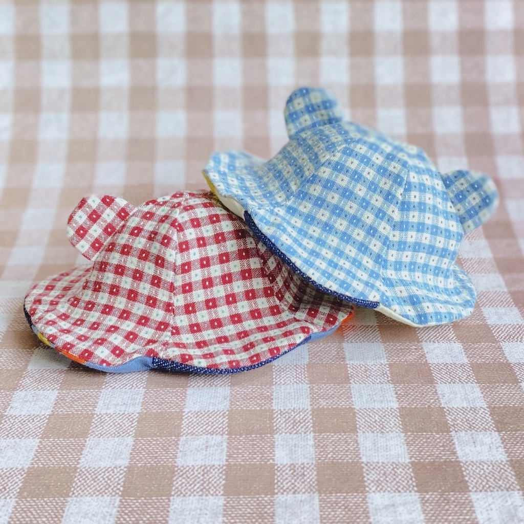 くまみみ リバーシブル チューリップハット