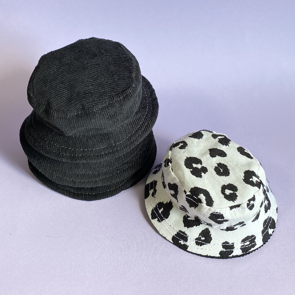 ブラックベース　リバーシブルバケハ(10.12cmぬい用)