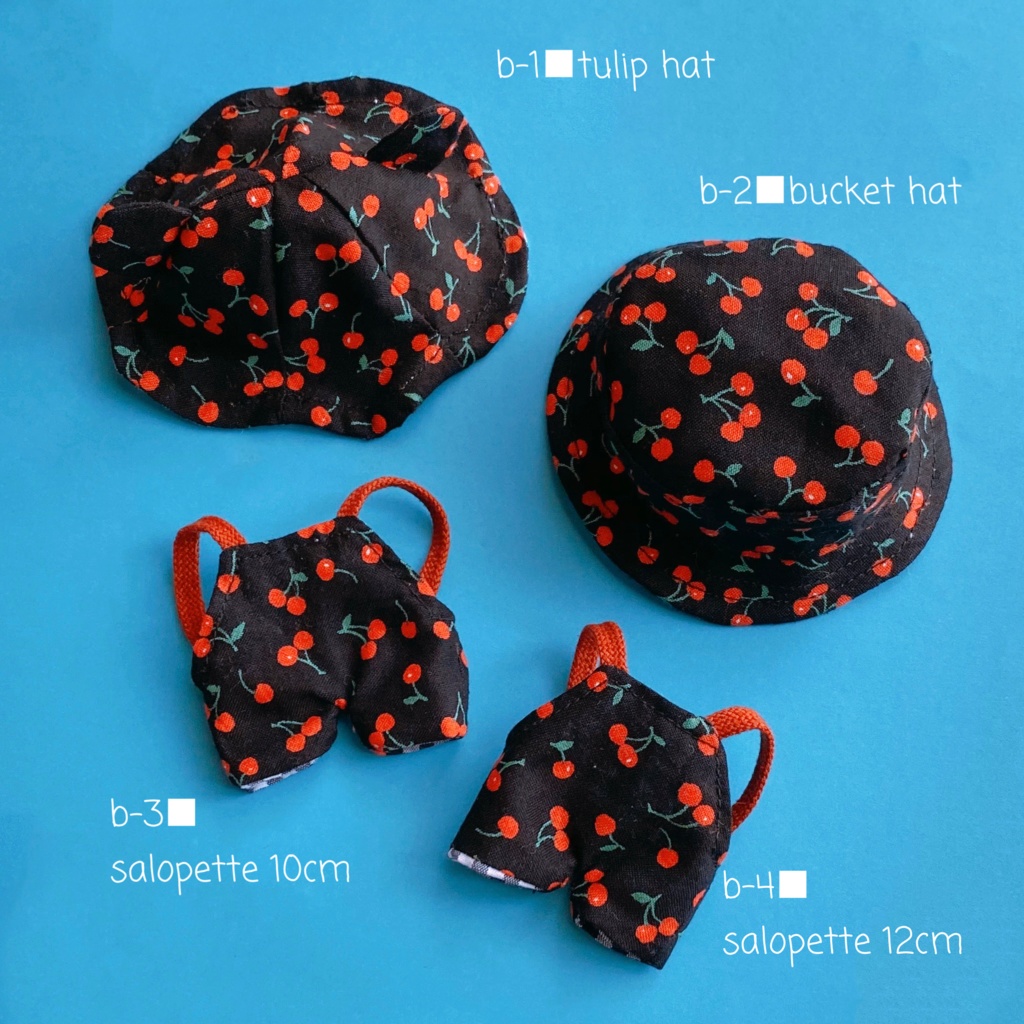 さくらんぼとギンガム