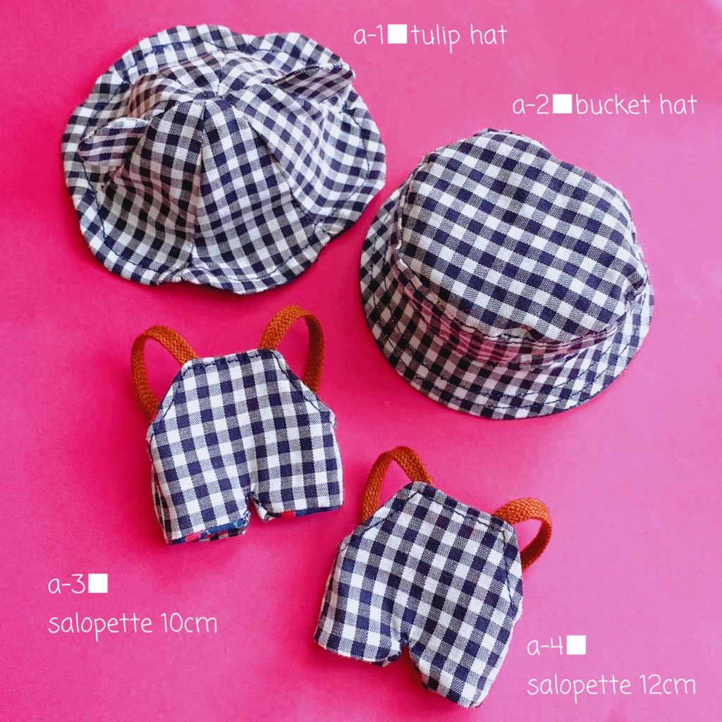 さくらんぼとギンガム