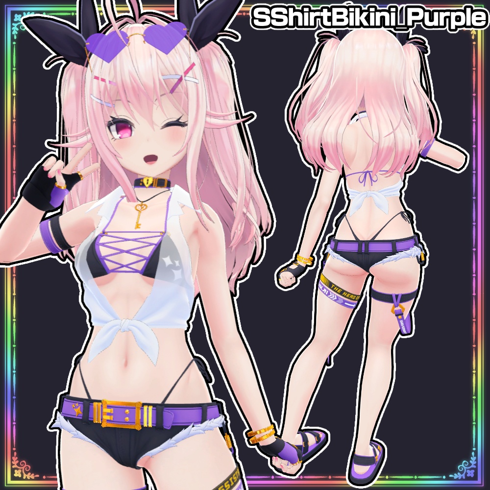 【EYO】透けシャツビキニ