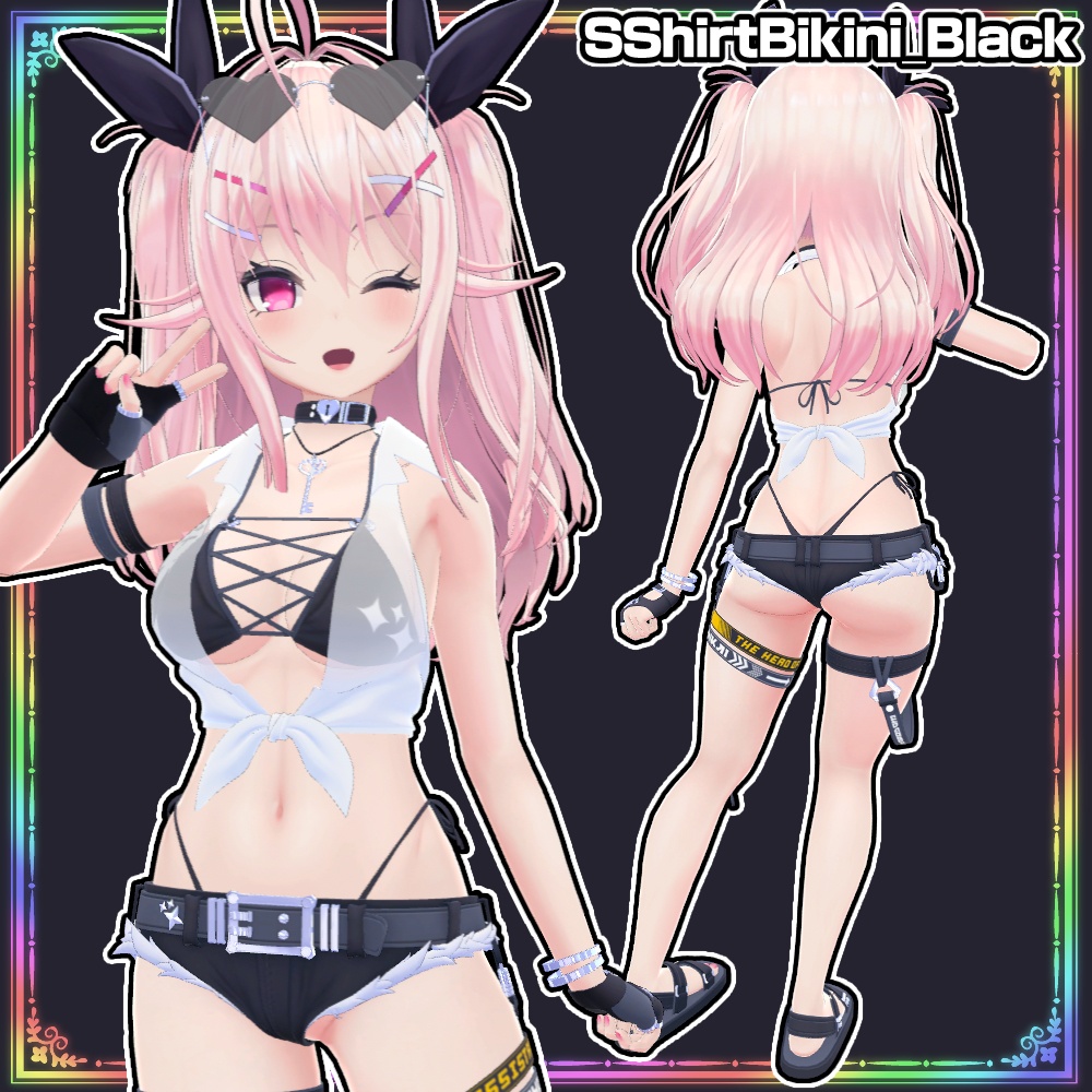 【EYO】透けシャツビキニ