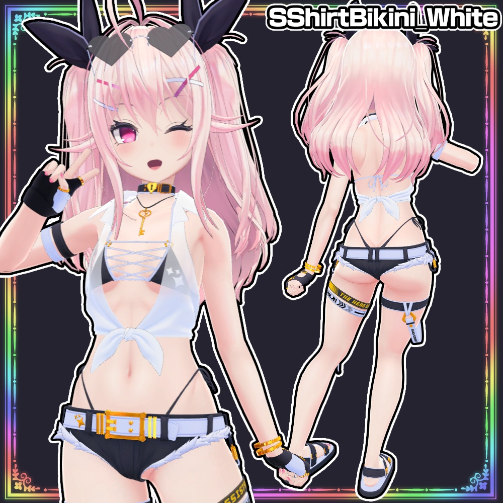 【EYO】透けシャツビキニ