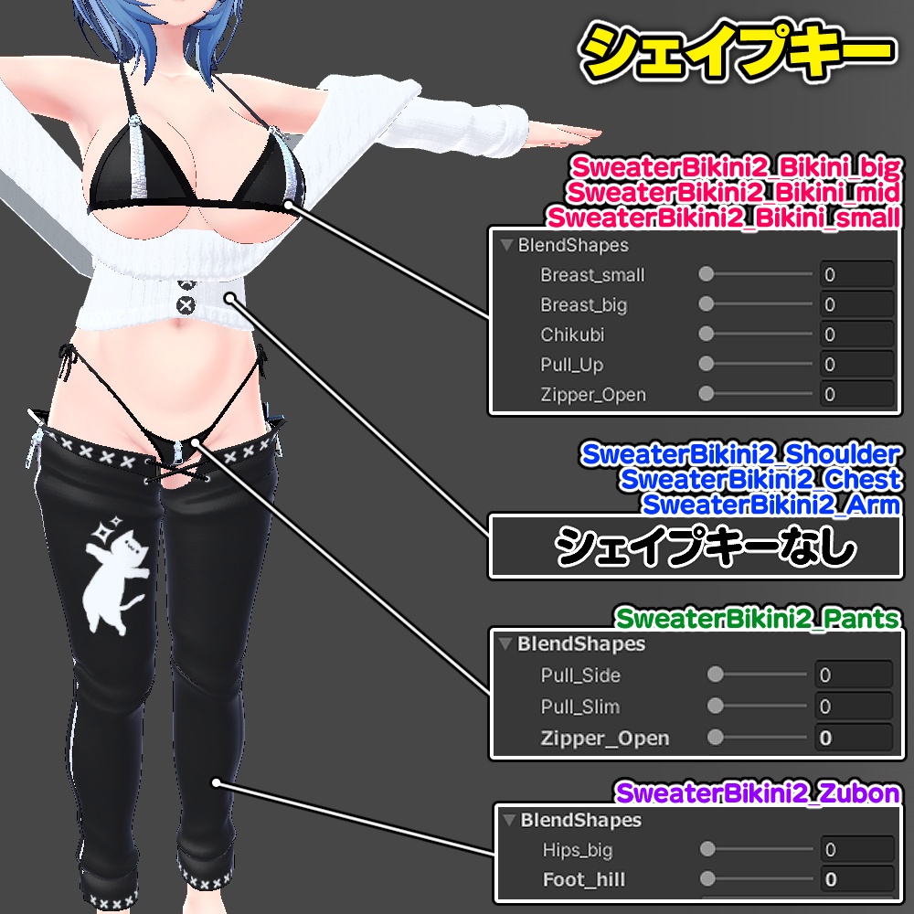 【イメリス用】セータービキニ2