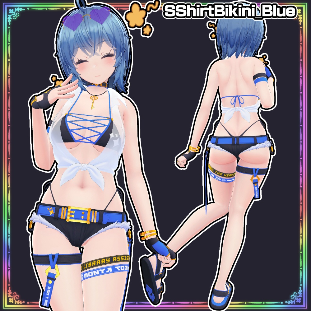 【IMERIS用】透けシャツビキニ