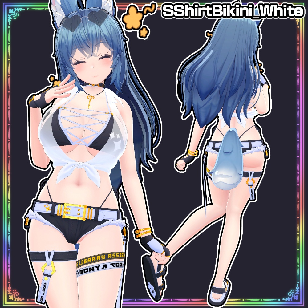 【IMERIS用】透けシャツビキニ