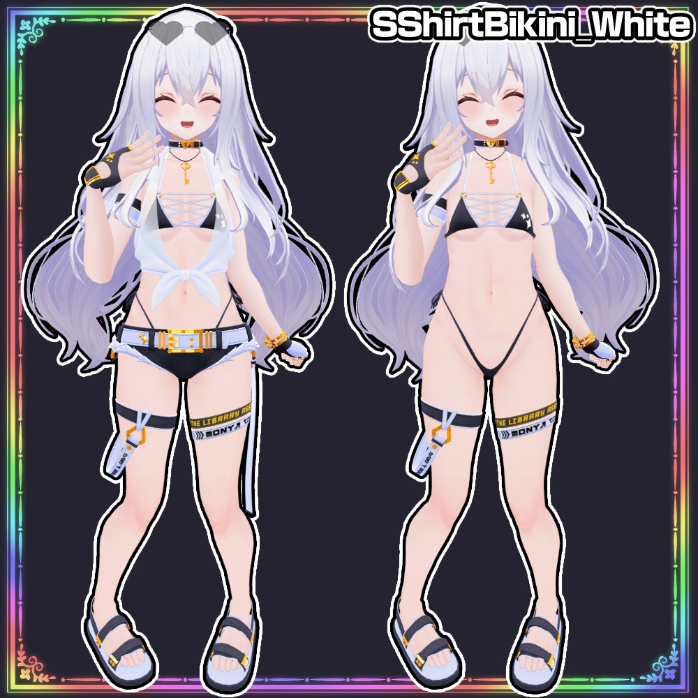 【INABA】透けシャツビキニ