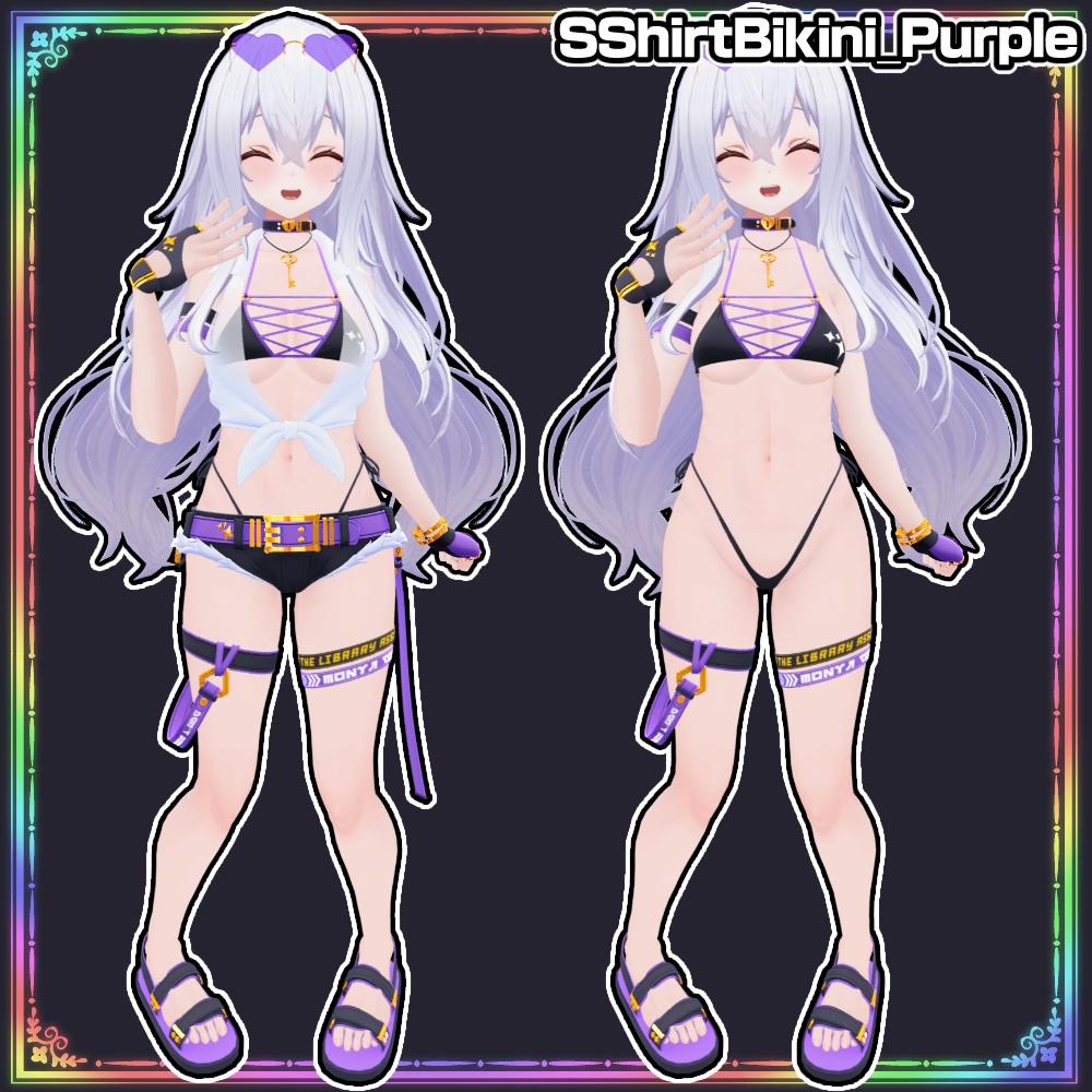 【INABA】透けシャツビキニ