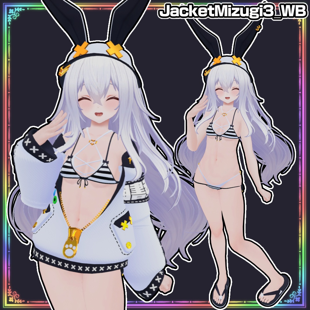 【INABA】ジャケット水着3