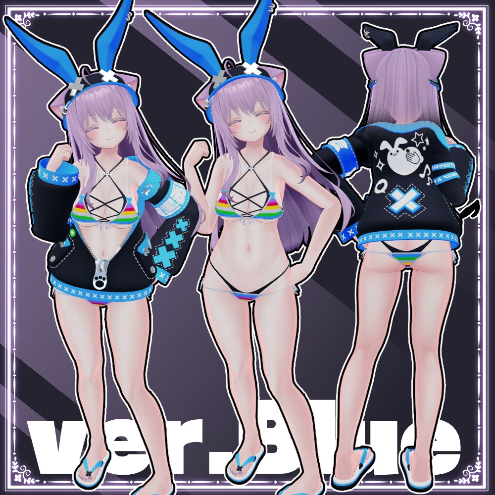 【Moe】ジャケット水着3