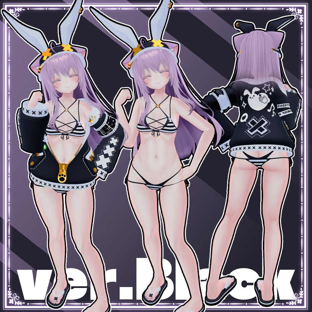 【Moe】ジャケット水着3