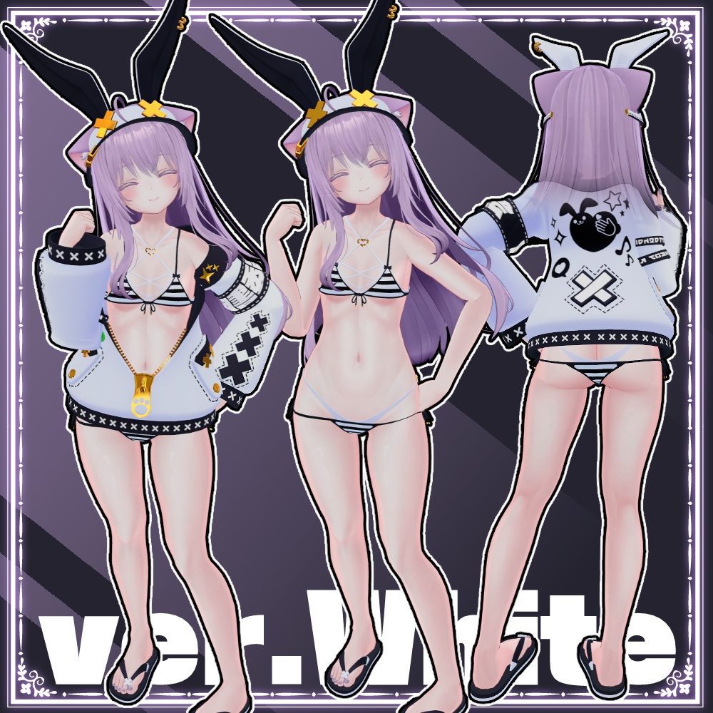 【Moe】ジャケット水着3