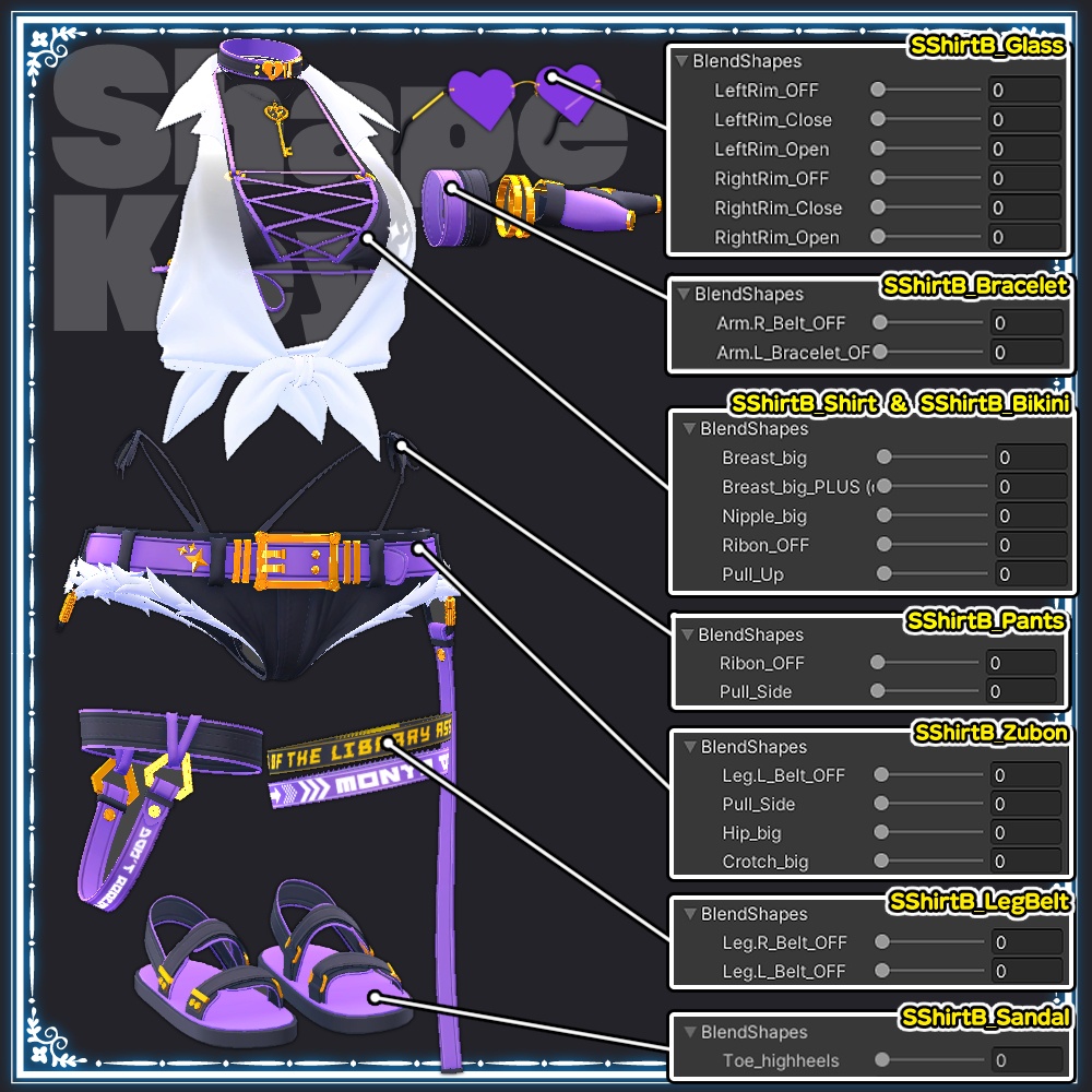 【Manuka】透けシャツビキニ