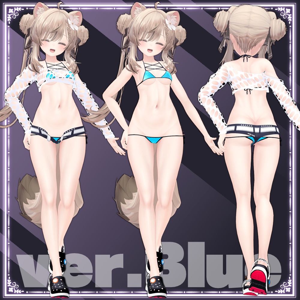 【Manuka】透けTビキニ