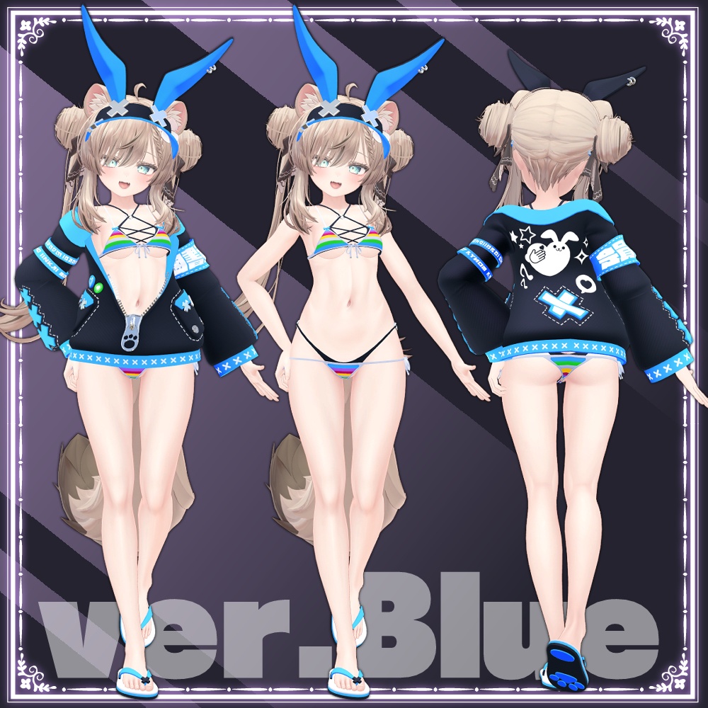 【Manuka】ジャケット水着3