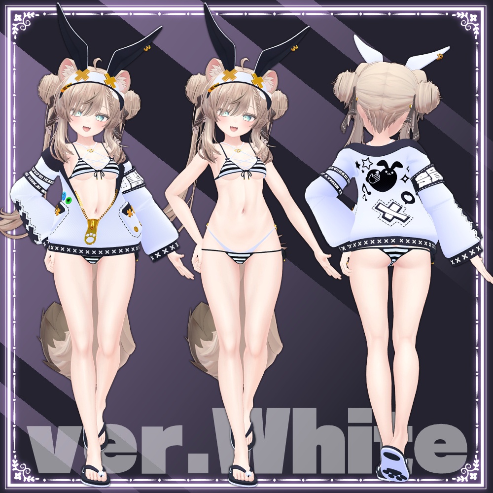 【Manuka】ジャケット水着3