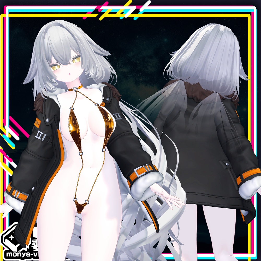 【複数アバター対応】もにゃもにゃジャケット