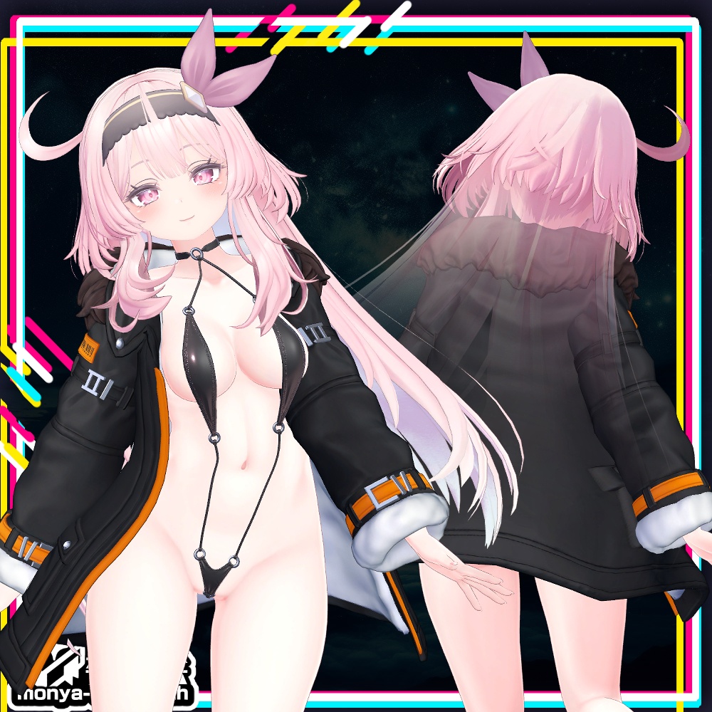 【複数アバター対応】もにゃもにゃジャケット