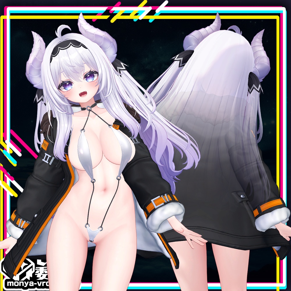 【複数アバター対応】もにゃもにゃジャケット