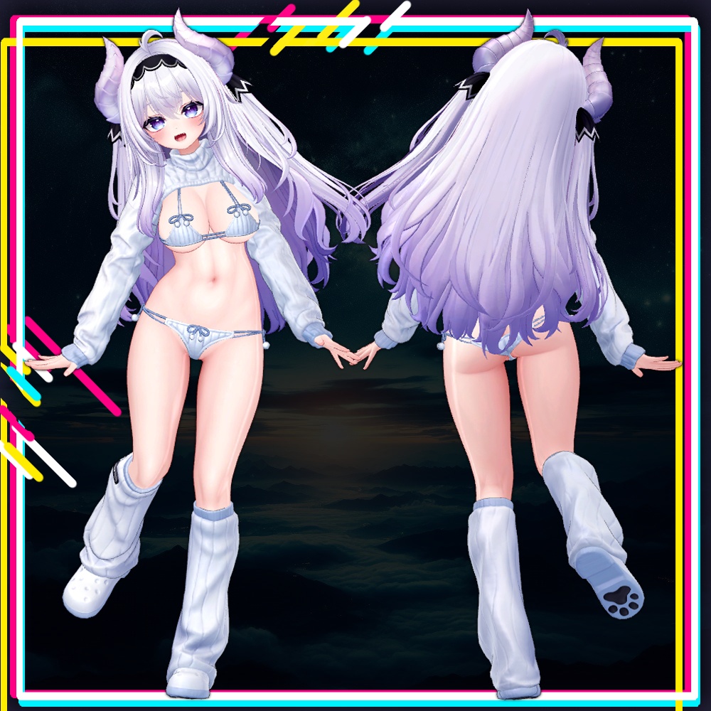 【複数アバター対応】もにゃもにゃセーター