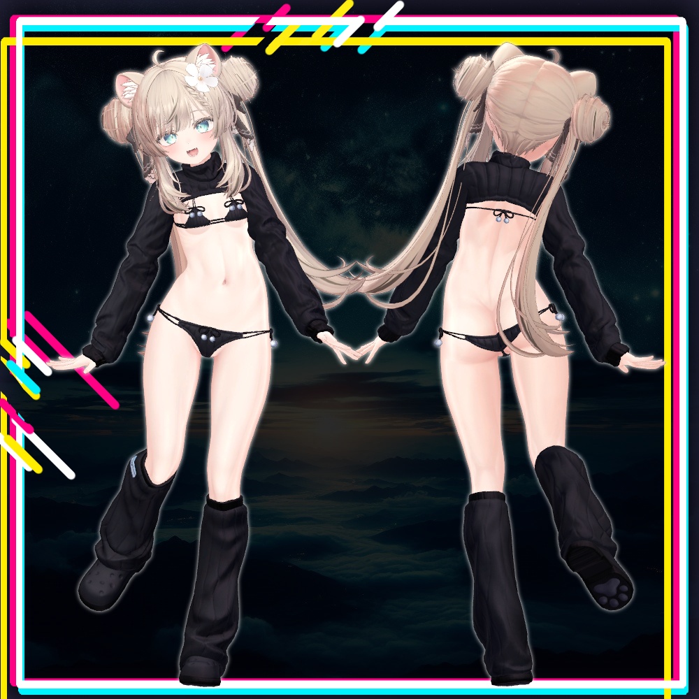 【複数アバター対応】もにゃもにゃセーター