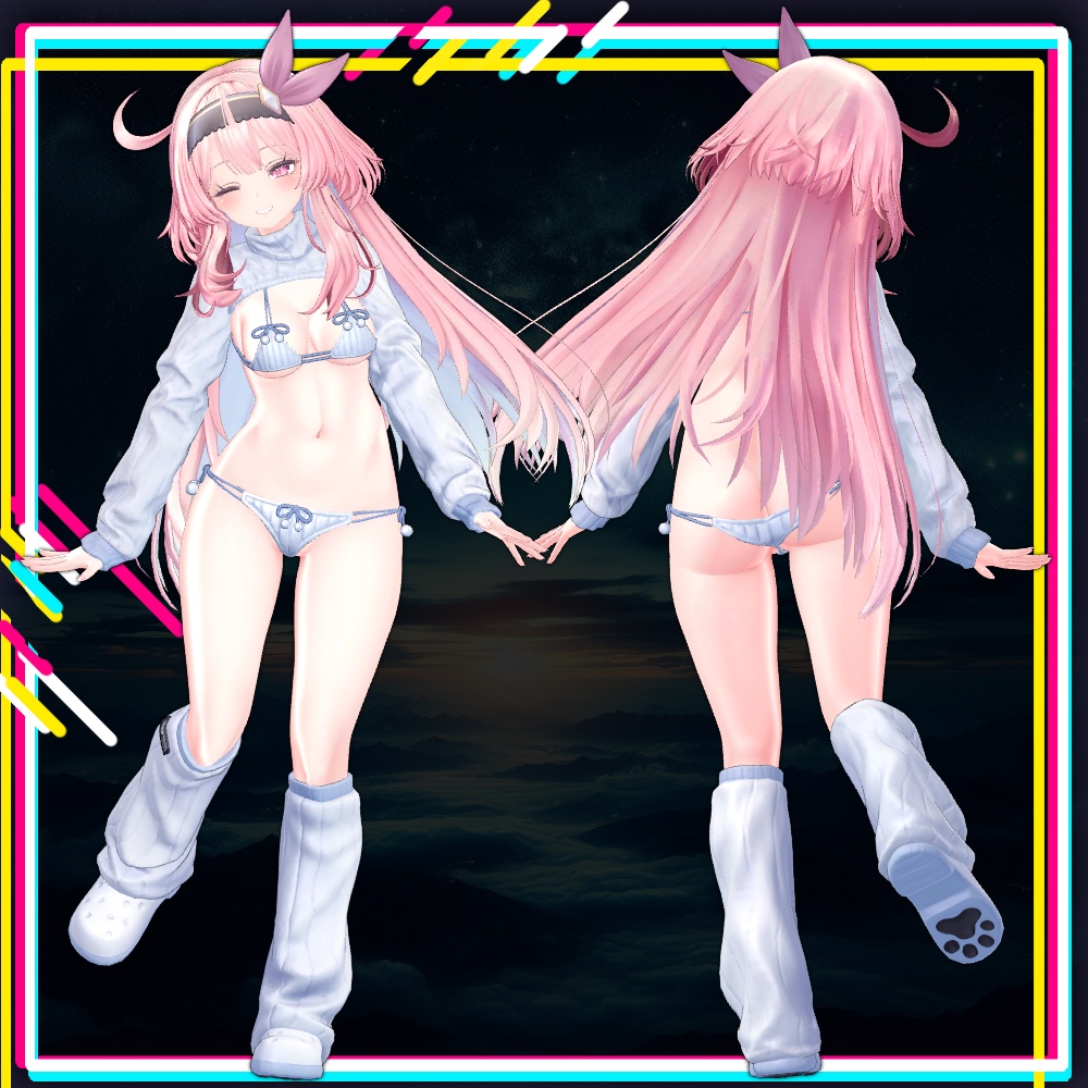 【複数アバター対応】もにゃもにゃセーター