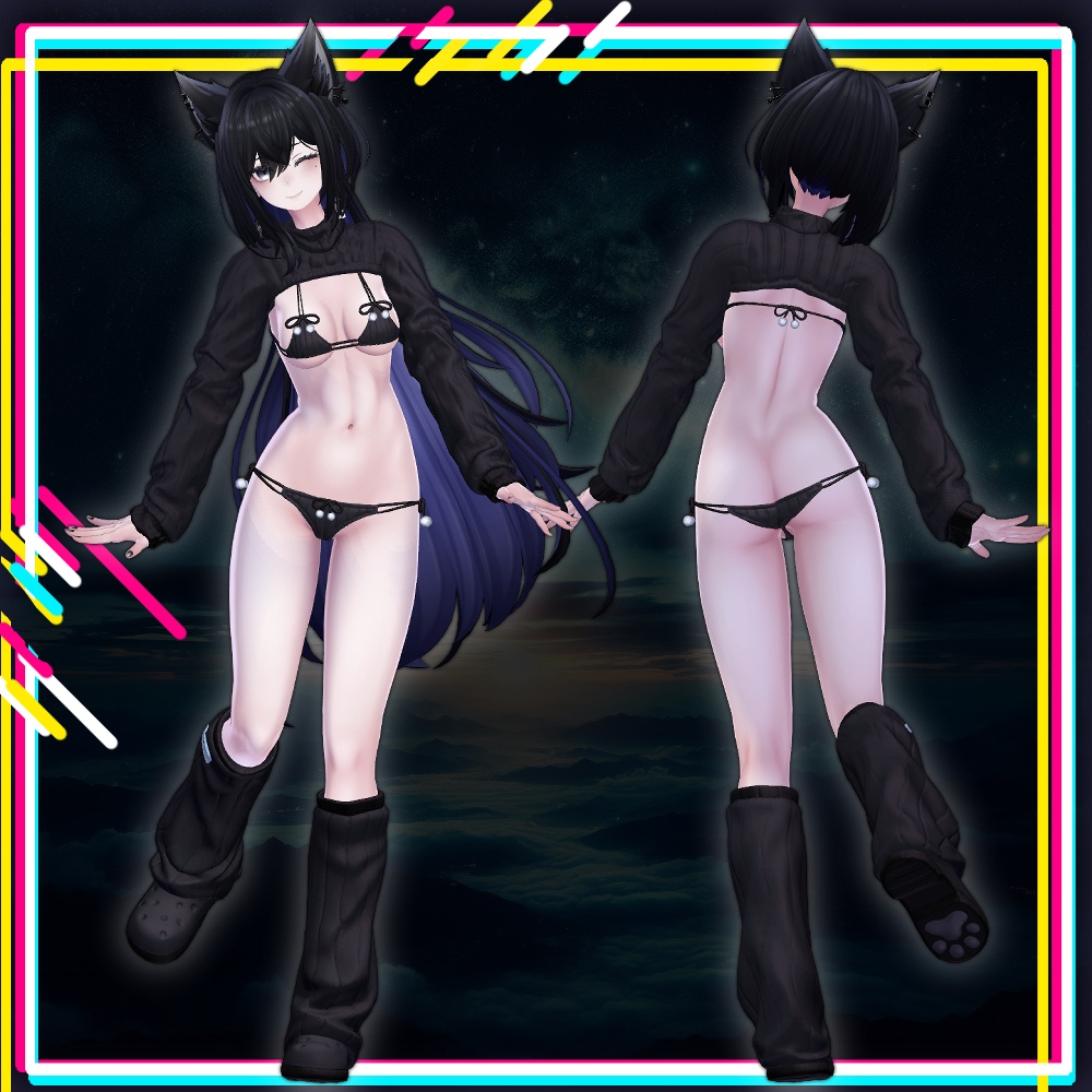 【複数アバター対応】もにゃもにゃセーター