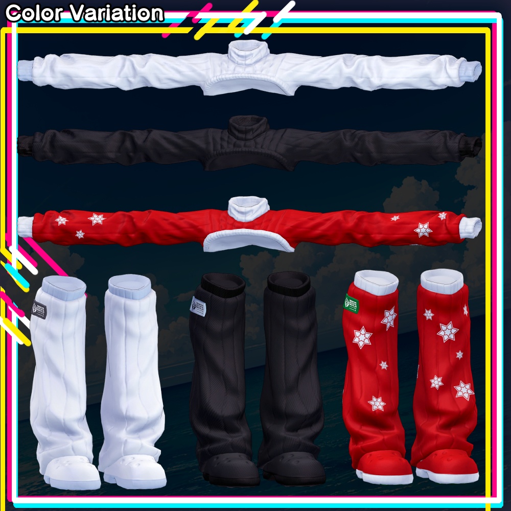 【複数アバター対応】もにゃもにゃセーター