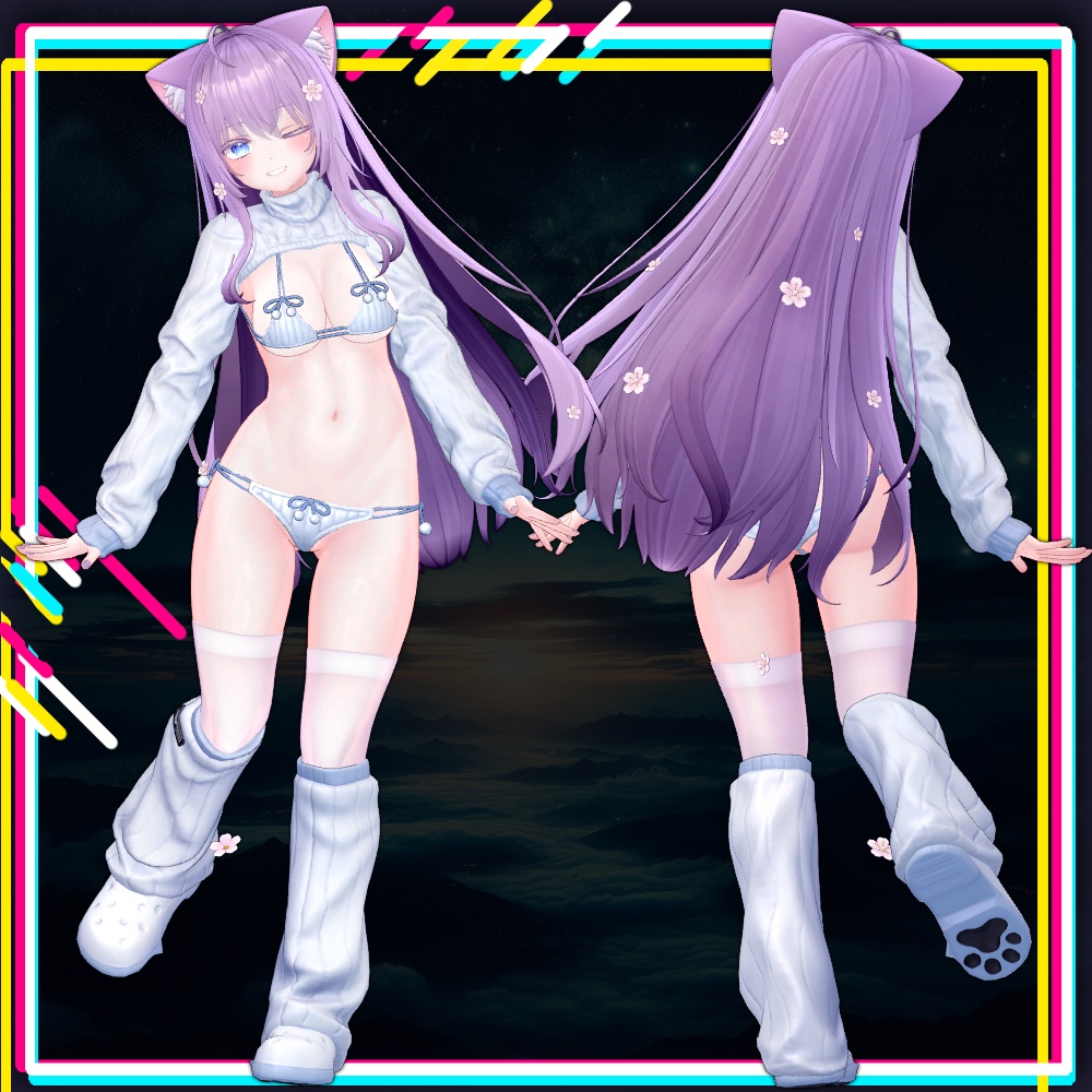 【複数アバター対応】もにゃもにゃセーター