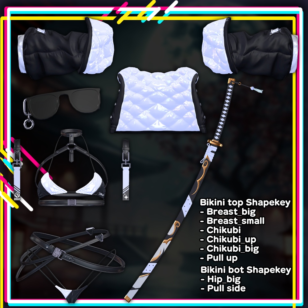 【複数アバター対応】もにゃもにゃジャケット2