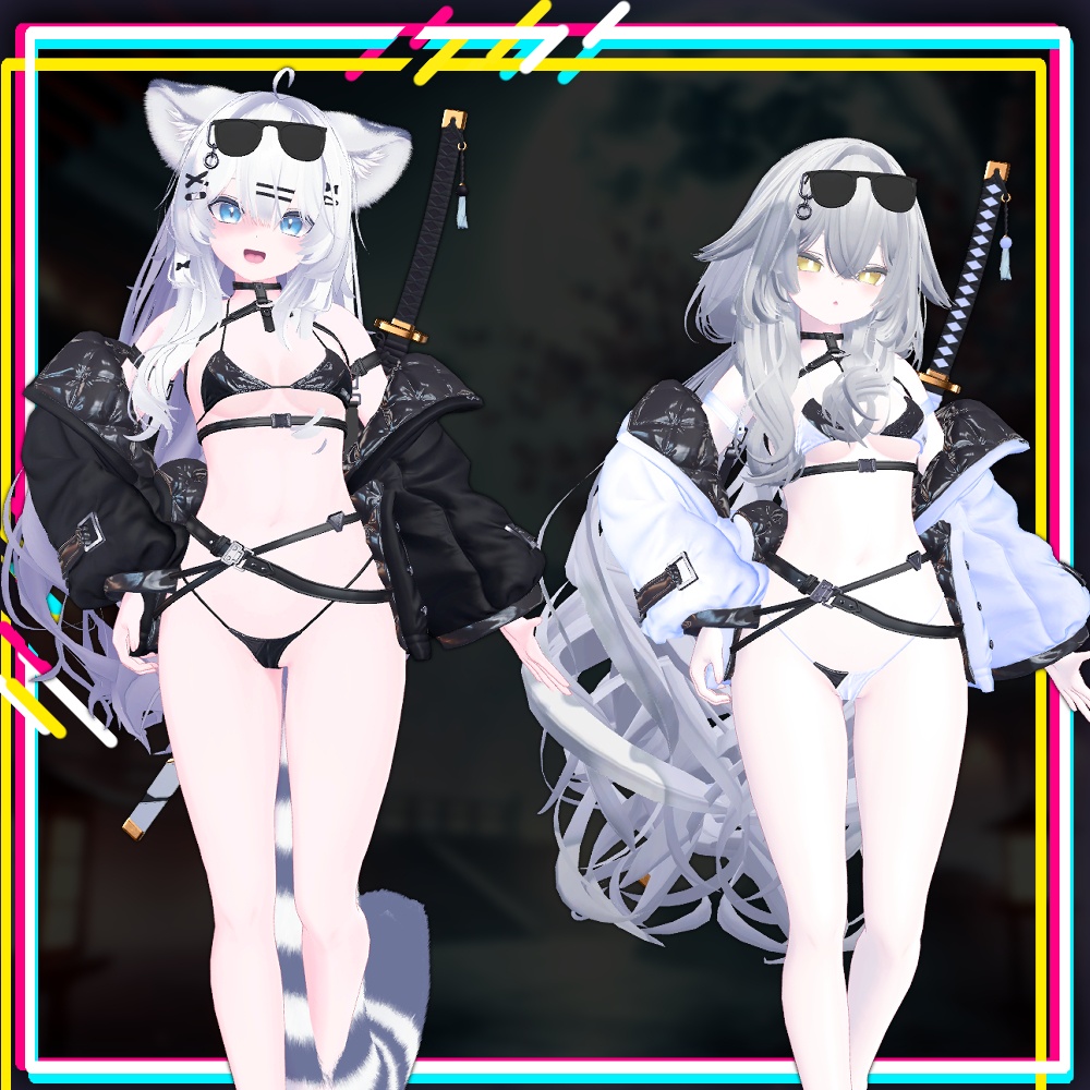 【複数アバター対応】もにゃもにゃジャケット2