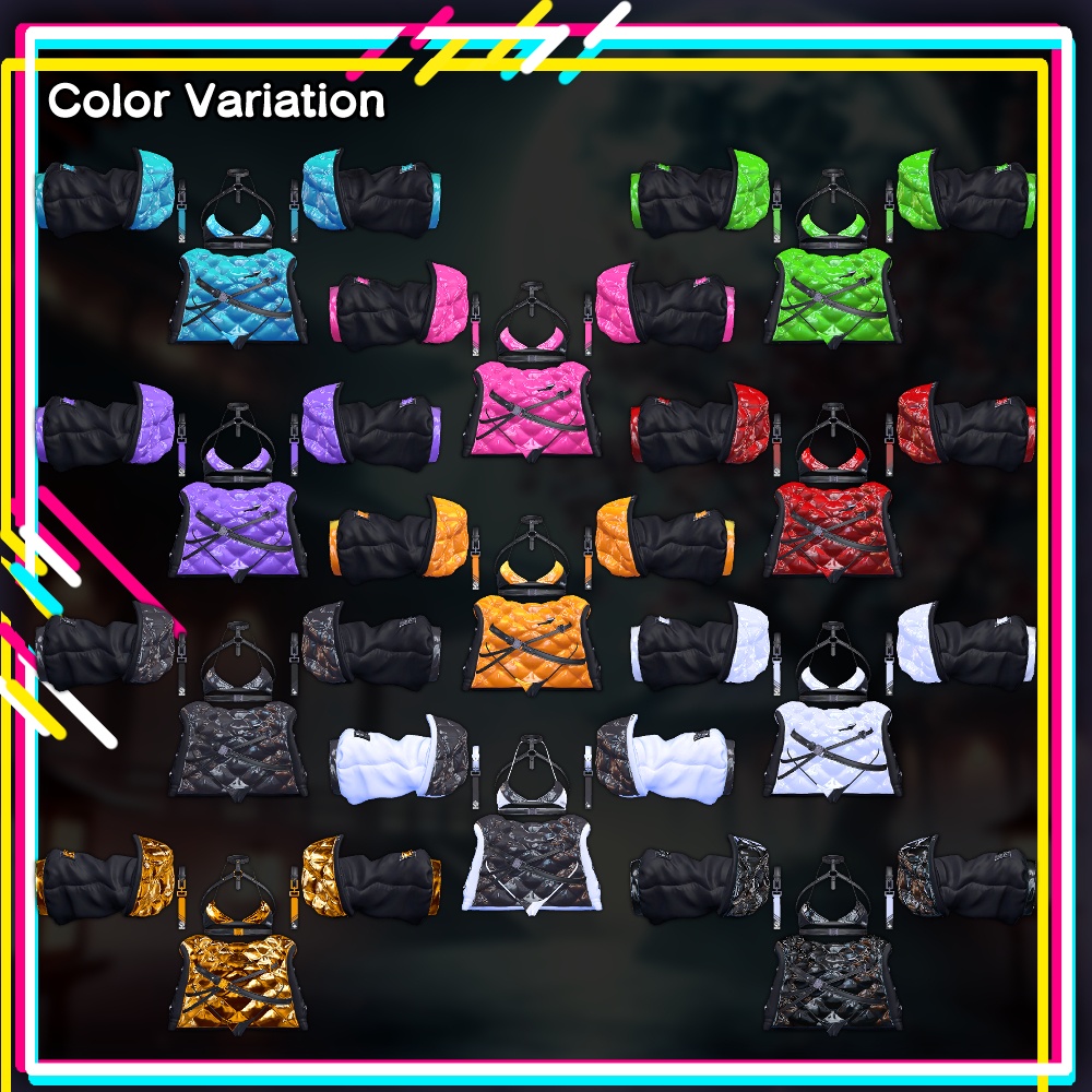 【複数アバター対応】もにゃもにゃジャケット2