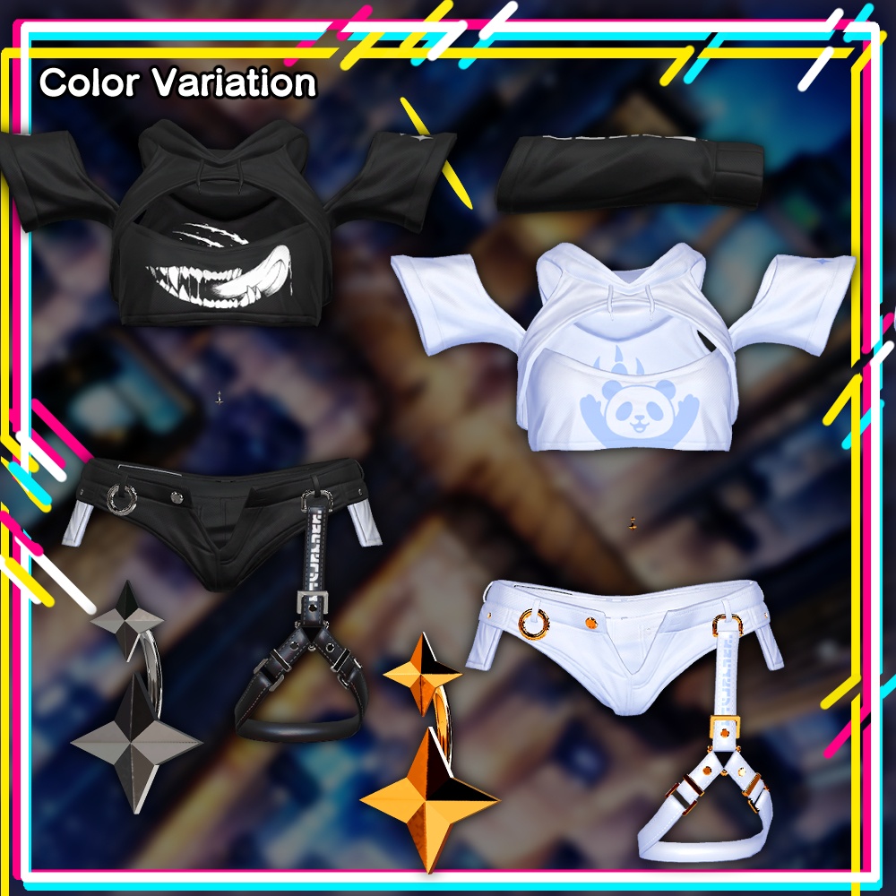 【複数アバター対応】もにゃもにゃパーカー2