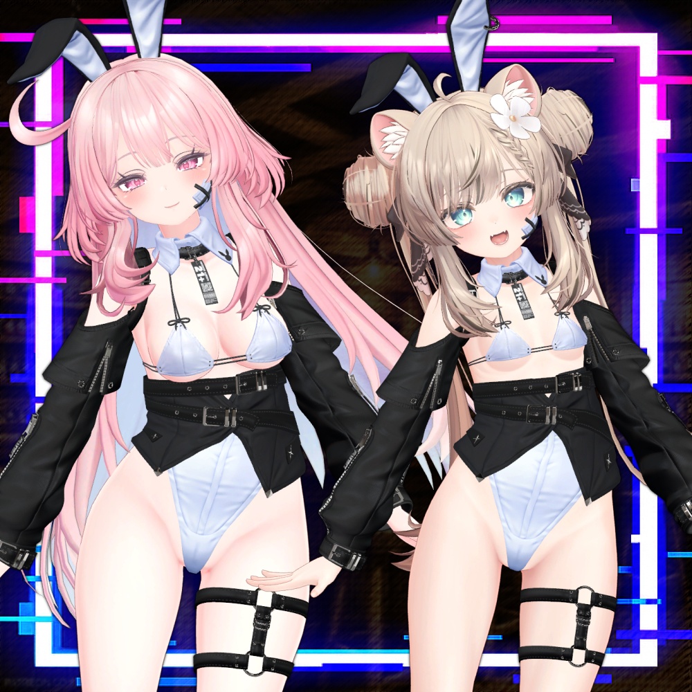 【複数アバター対応】もにゃもにゃバニー