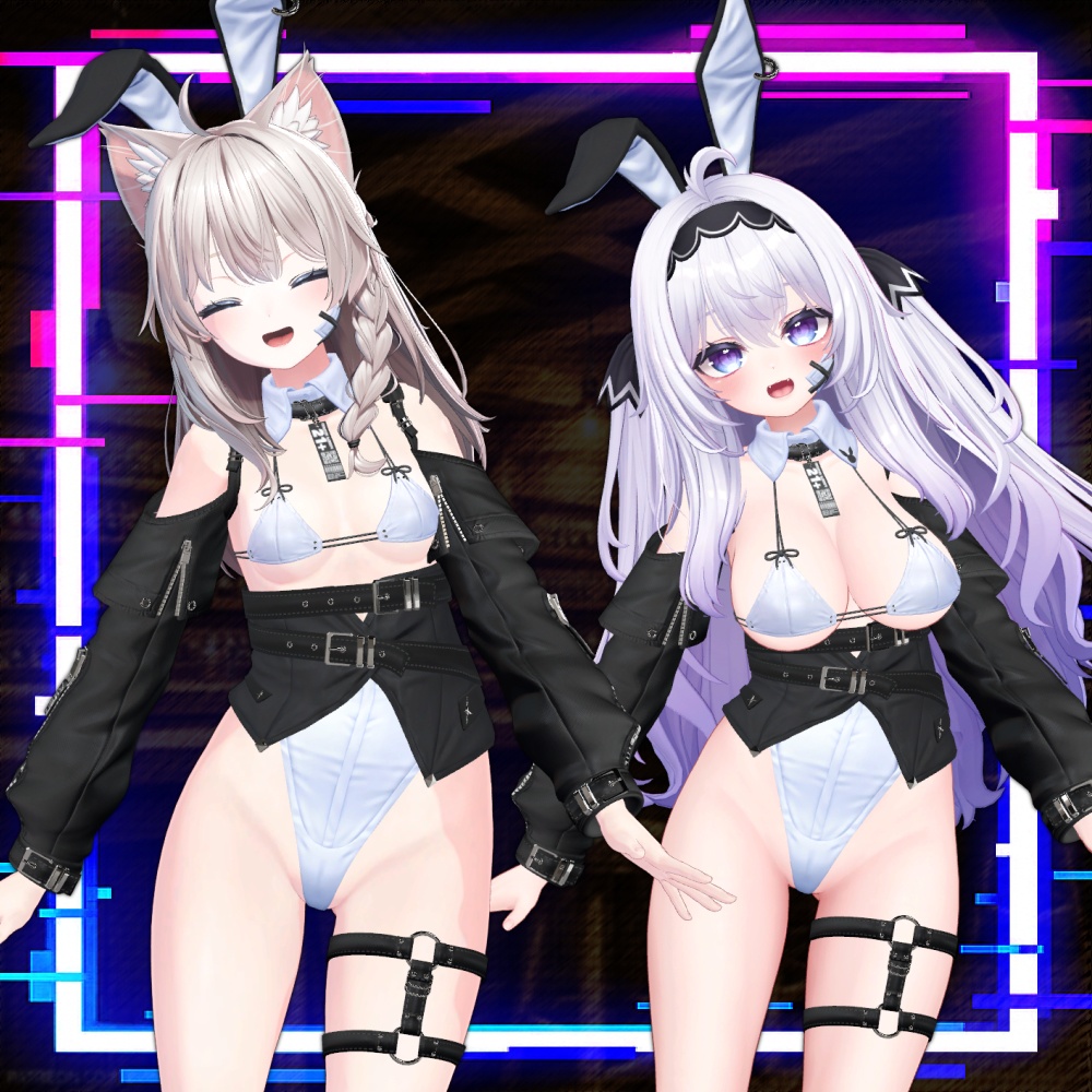 【複数アバター対応】もにゃもにゃバニー