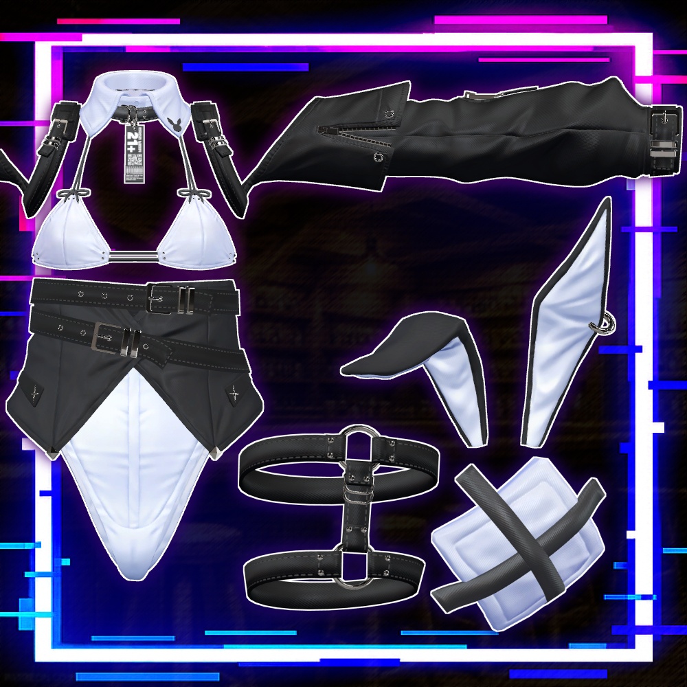 【複数アバター対応】もにゃもにゃバニー