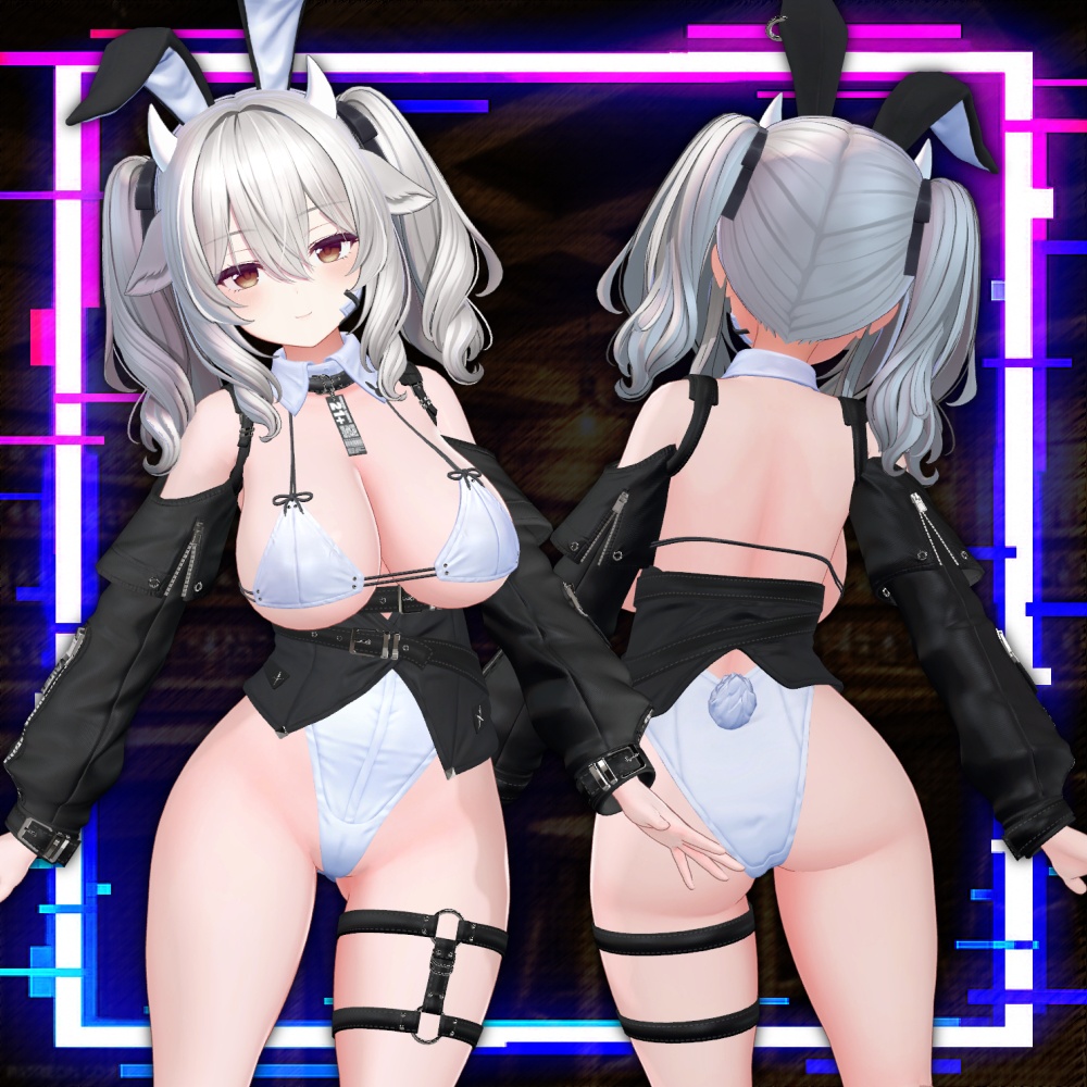 【複数アバター対応】もにゃもにゃバニー