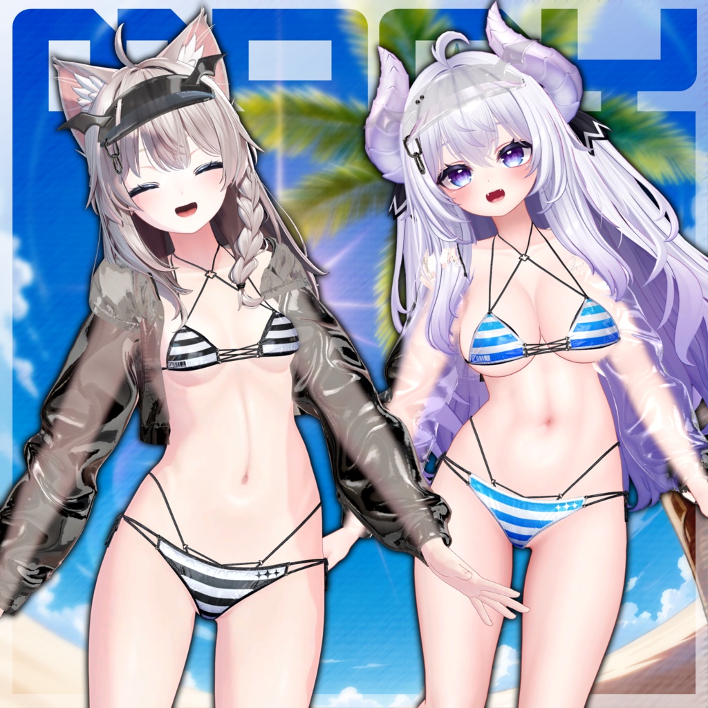 【複数アバター対応】もにゃもにゃビキニ