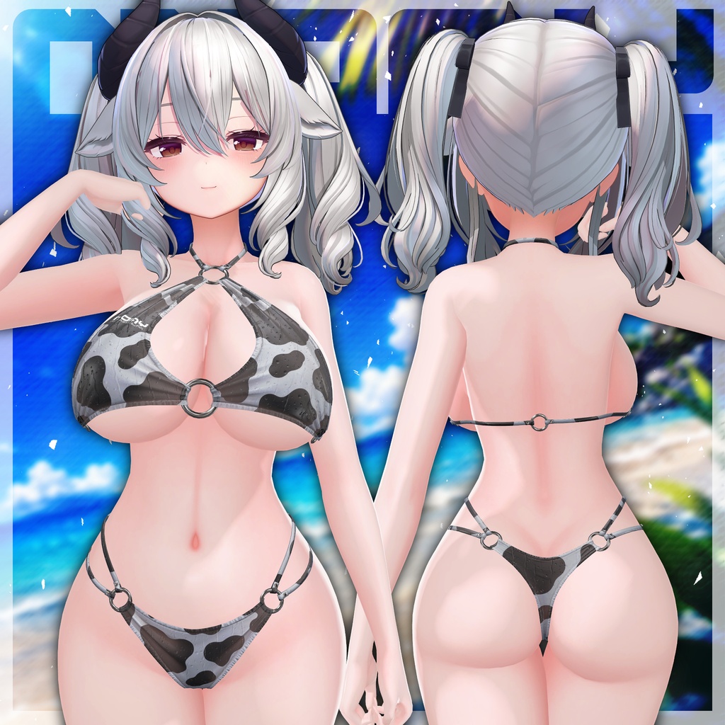 【複数アバター対応】もにゃもにゃビキニ2