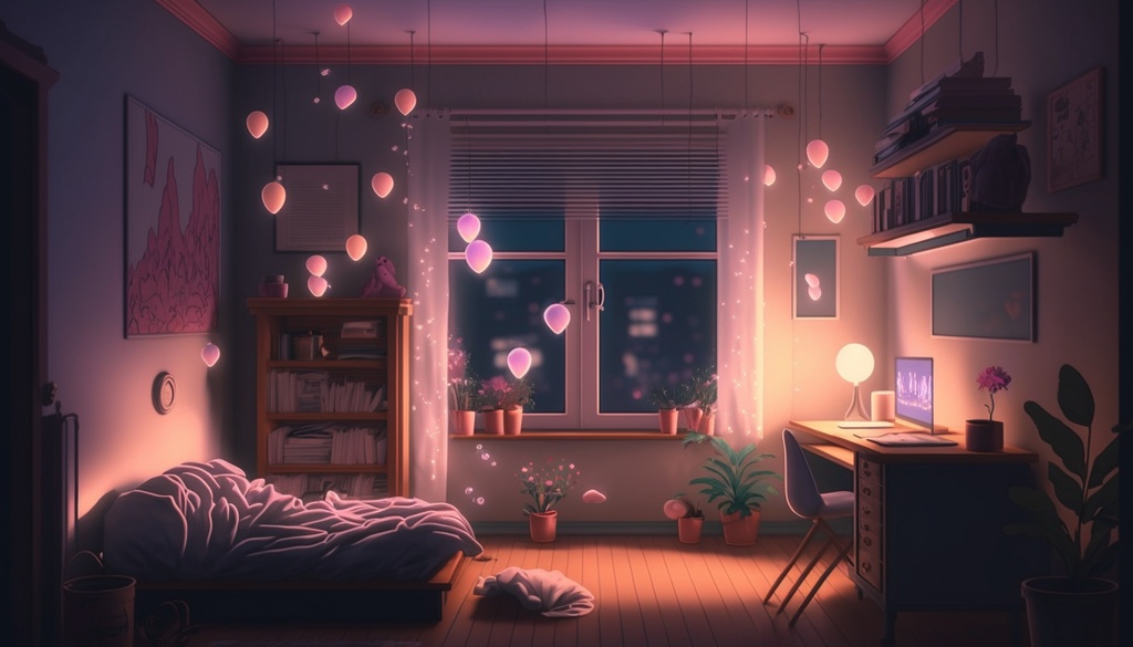 【FREE 無料】Vtuber background | Valentine's Day | バレンタインデー