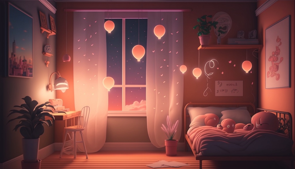 【FREE 無料】Vtuber background | Valentine's Day | バレンタインデー