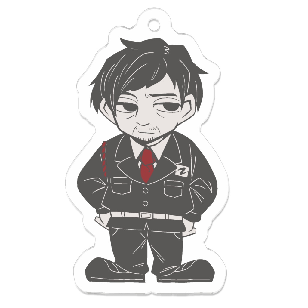 柘榴団地アクリルキーホルダー：穂住剛