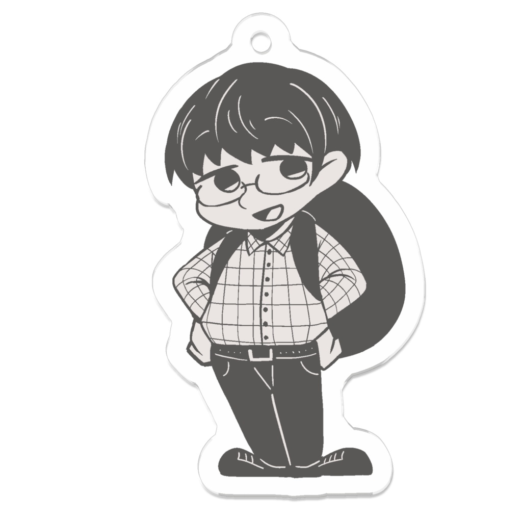 柘榴団地アクリルキーホルダー：森太祐介