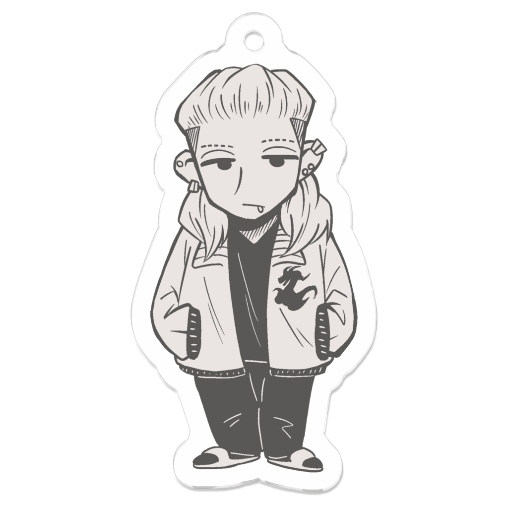 柘榴団地アクリルキーホルダー：江碕龍星