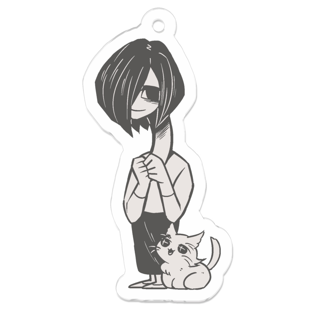 柘榴団地アクリルキーホルダー：國広葵