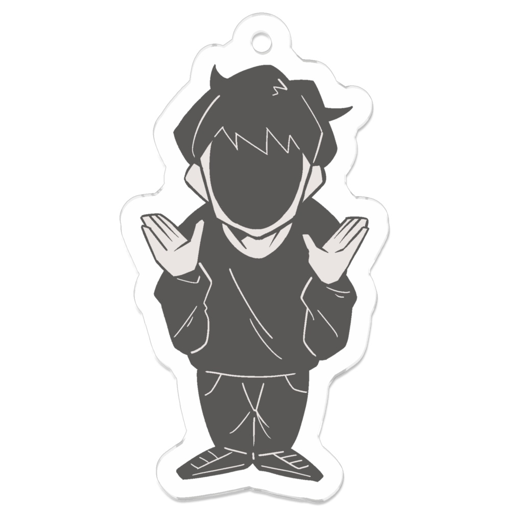 柘榴団地アクリルキーホルダー:猿馬流祢