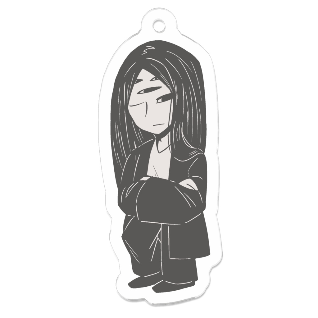 柘榴団地アクリルキーホルダー：浅霧志麻