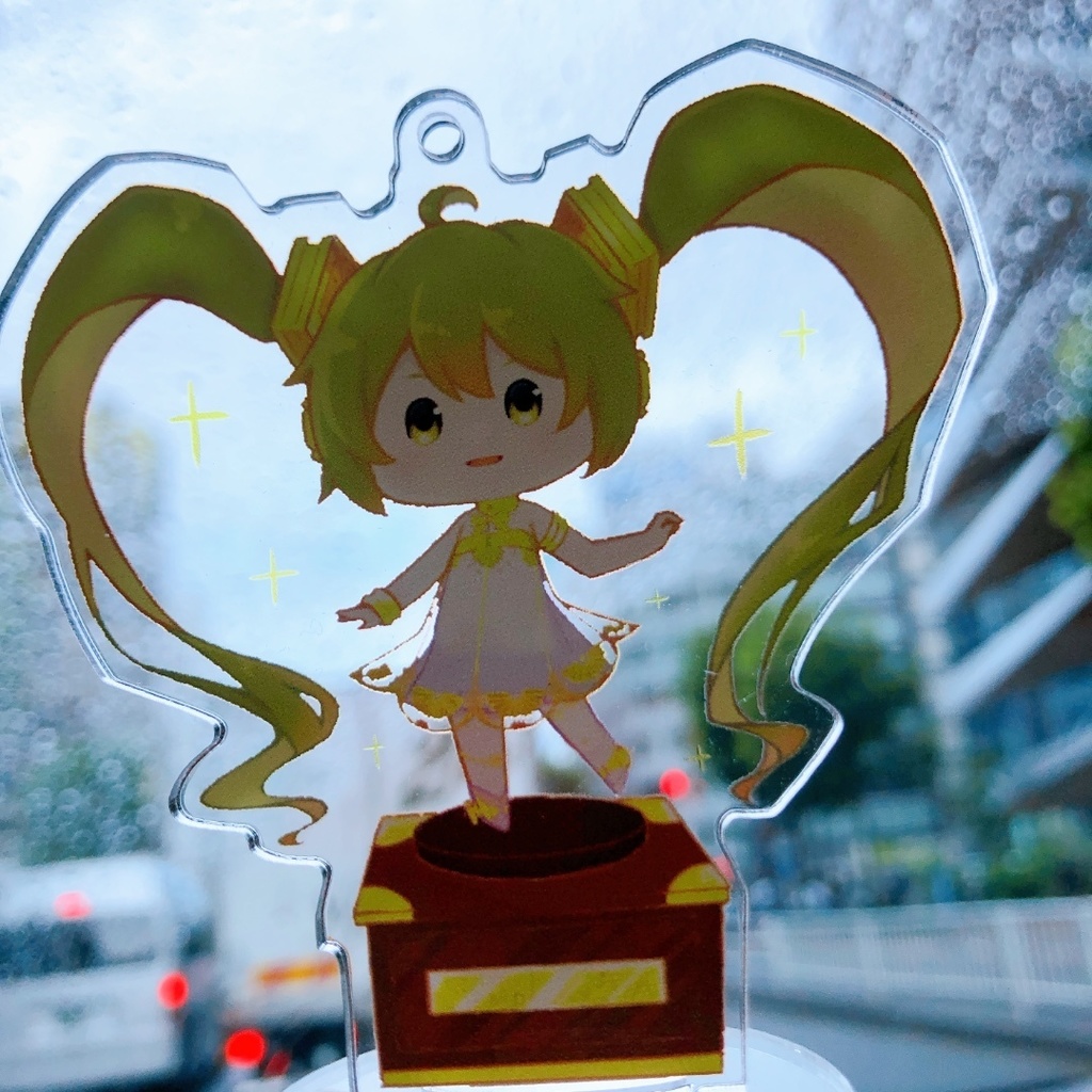 てのりサイズ蓄音機ミクさんアクスタ