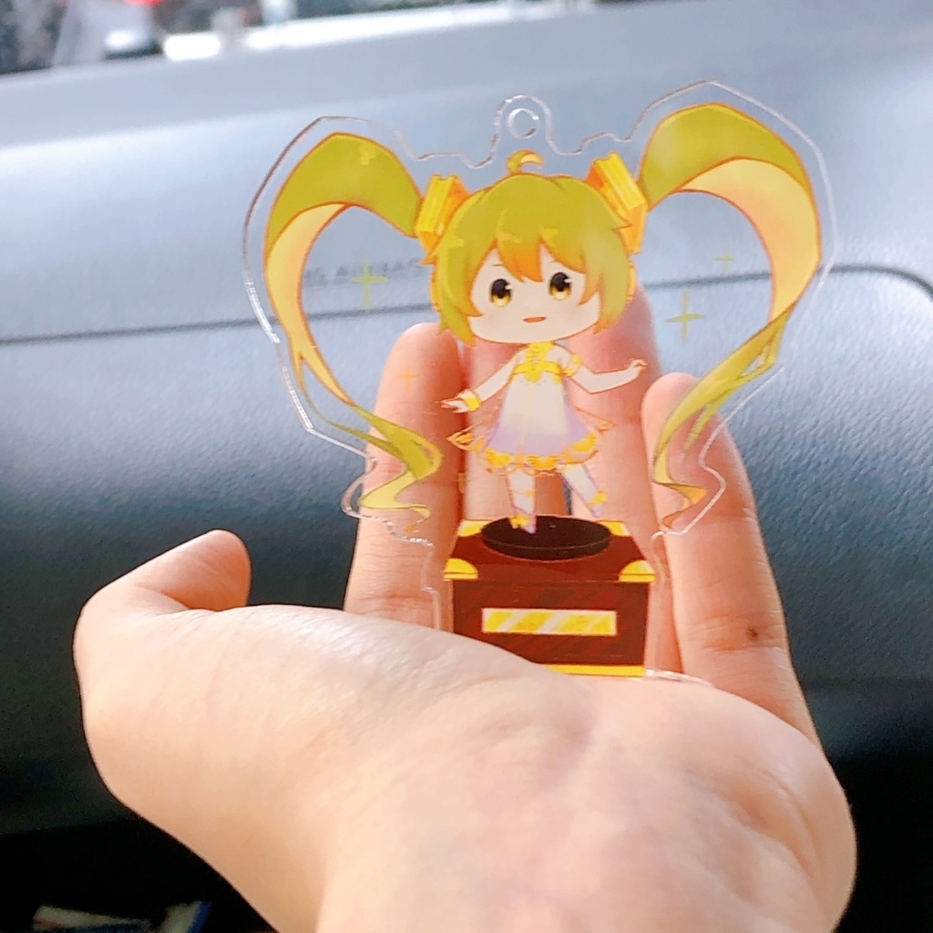 てのりサイズ蓄音機ミクさんアクスタ